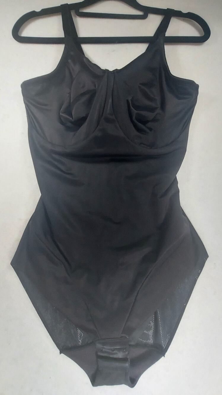 Miraclesuit 2802 Comfort Leg Extra Firm Control Body Briefer Shapewear 40D Black